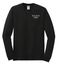 Load image into Gallery viewer, &#39;Solace 패밀리 Family&#39; Long sleeve shirt - Black
